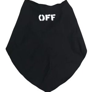 Off-White Black Face Mask